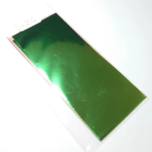 Foil holographique miroir (refa26) idéal pour nail art ou scrapbooking, ongle manucure gel loisir créatif