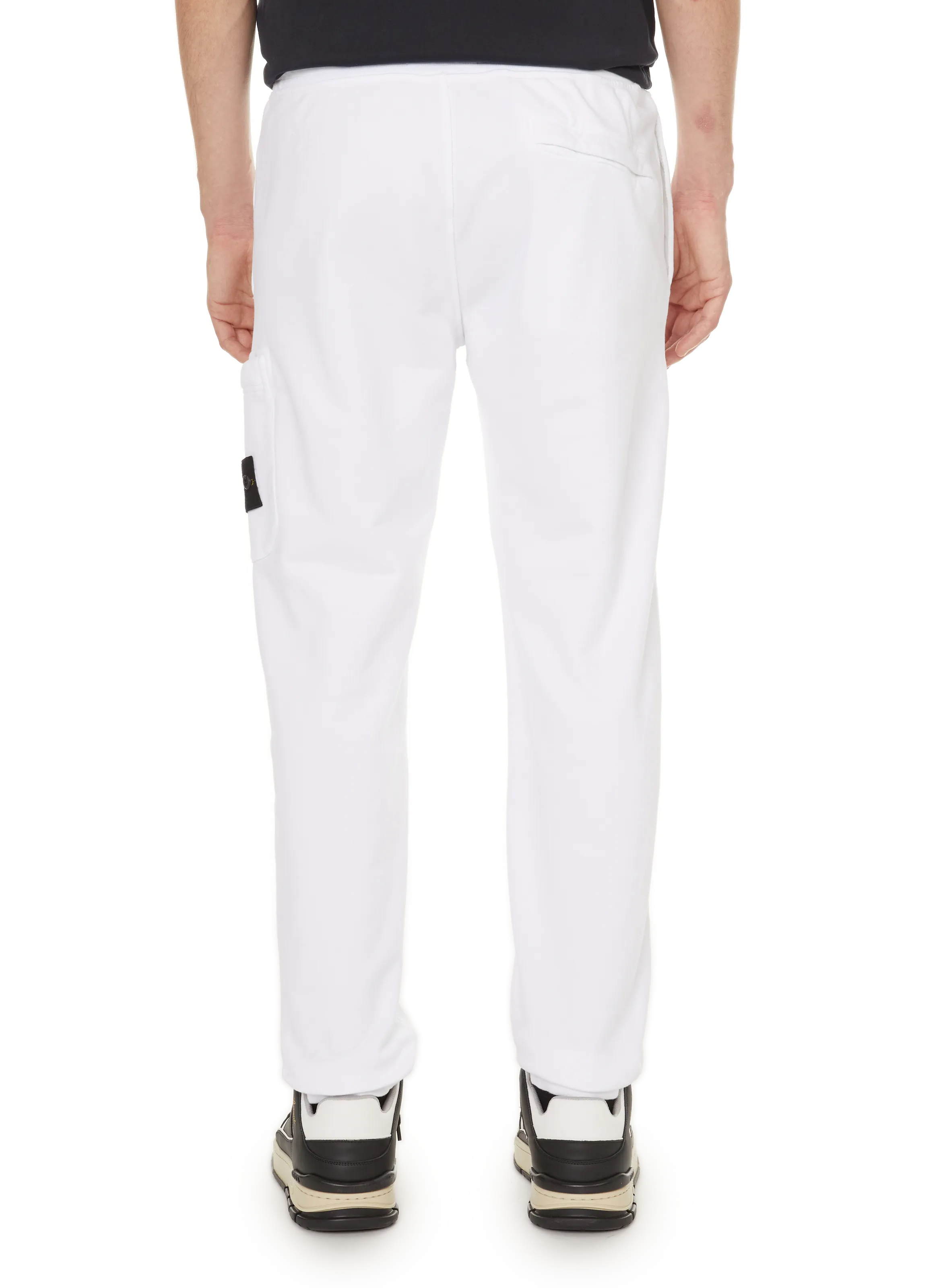 STONE ISLAND  Pantalon de jogging - Blanc